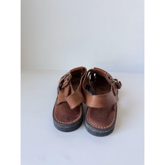 COLE HAAN FISHERMAN Sandals Women's Size 11 AA Brown Shoes 100% Leather Brazil - Picture 7 of 10